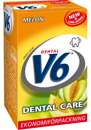 V6 Dental Care Melon | 70 gr fra V6 Dental på Mecindo.dk