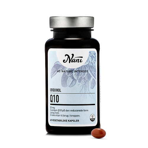 Nani Q10 Ubiquinol | 60 kapsler fra Nani på Mecindo.dk