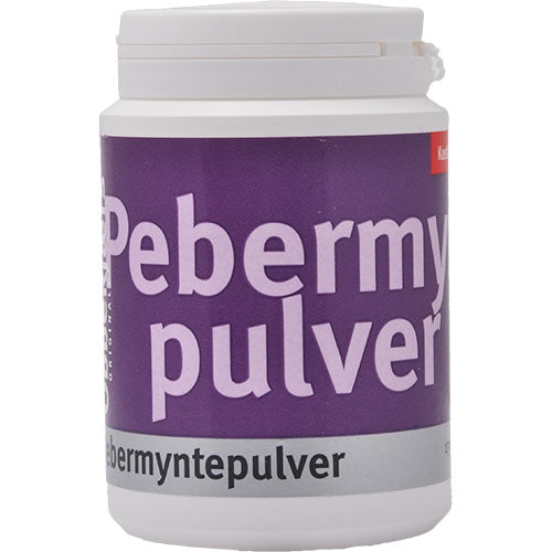 Obbekjærs Pebermyntepulver | 170 gr fra Obbekjærs på Mecindo.dk