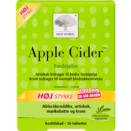 New Nordic Apple Cider | 30 Tabl. fra New Nordic på Mecindo.dk