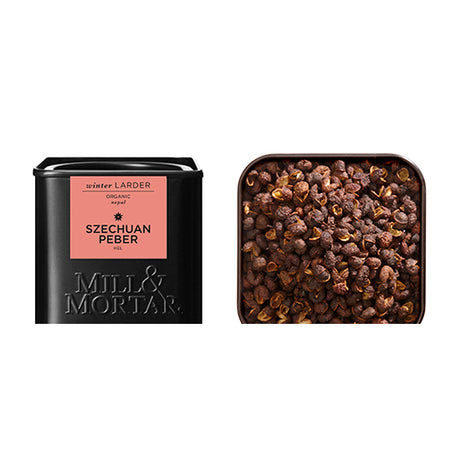 Mill & Mortar Szechuan Peber Økologisk | 30 gr fra Mill & Mortar på Mecindo.dk