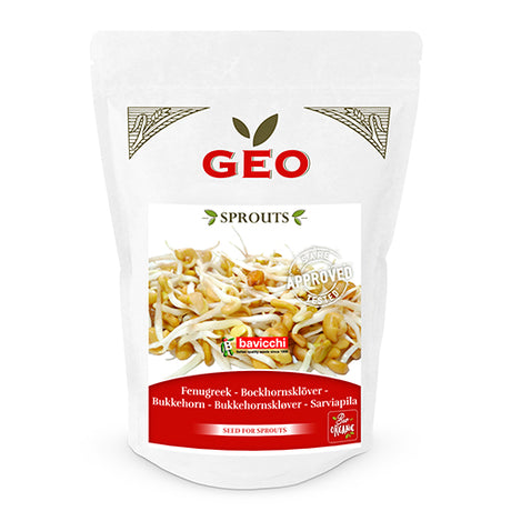 GEO Bukkehornsfrø Til Spiring Økologisk | 300 gr fra GEO på Mecindo.dk