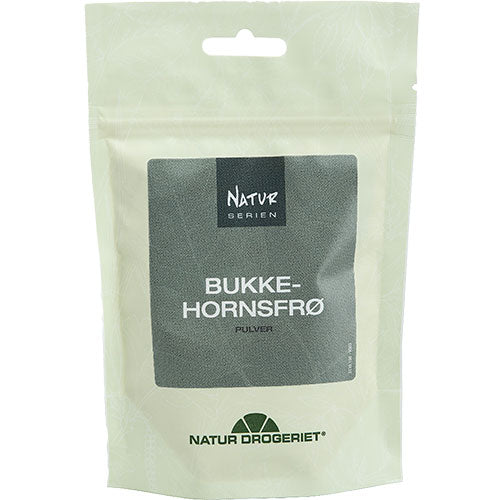 Natur-Drogeriet Bukkehornsfrø Pulver | 100 gr fra Natur-Drogeriet på Mecindo.dk