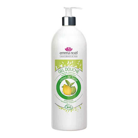 Emma Noël Showergel Siciliansk Citron | 1 ltr fra Emma Noël på Mecindo.dk