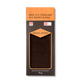 Økoladen Chokolade Mørk Orange/knas Økologisk 72% | 75 gr fra Økoladen på Mecindo.dk