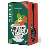 Clipper Grøn Te M. Jordbaer Økologisk | 20 br fra Clipper på Mecindo.dk
