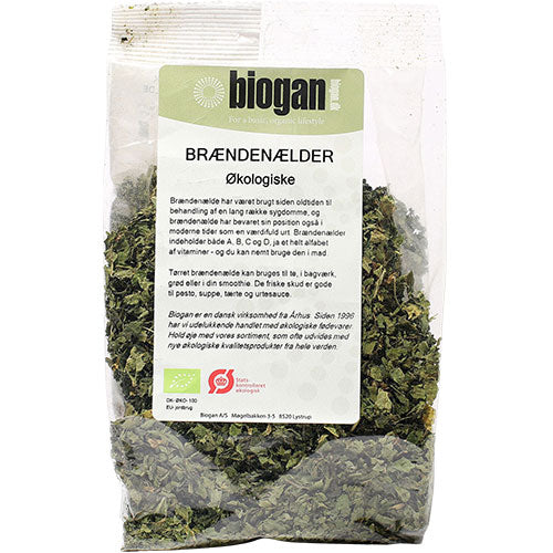 Biogan Økologiske Braendenaelder | 50 gr fra Biogan på Mecindo.dk