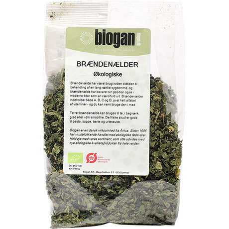 Biogan Økologiske Braendenaelder | 50 gr fra Biogan på Mecindo.dk