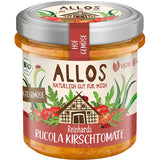 Allos Smørepålaeg Rucola And Cherry Tomat Økologisk Farm Vegetables | 135 gr fra Allos på Mecindo.dk