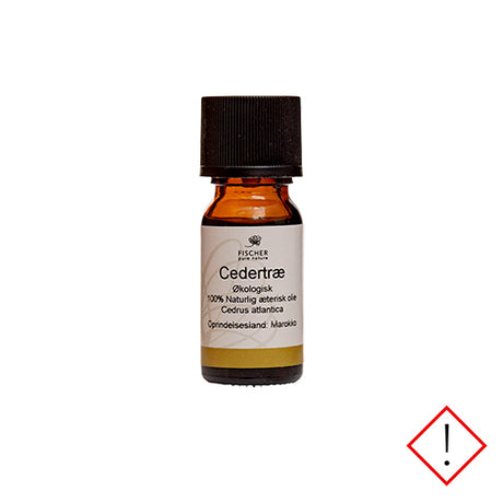 Fischer Pure Nature Cedertraesolie AEterisk Øko | 10 ml fra Fischer Pure Nature på Mecindo.dk