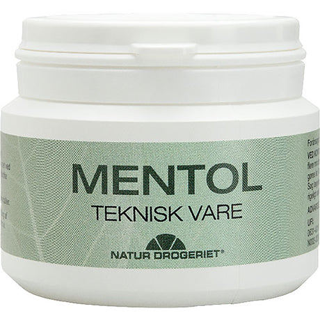 Natur-Drogeriet Mentol Krystal Råvare Til Kosmetik | 30 g fra Natur-Drogeriet på Mecindo.dk