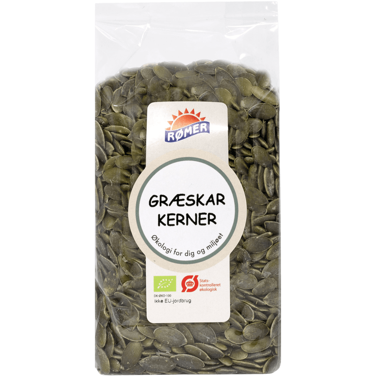 Rømer Græskarkerner Økologisk | 400 g fra Rømer på Mecindo.dk