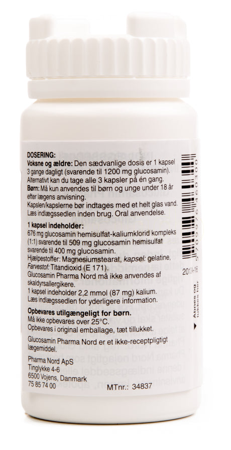 Pharma Nord Glucosamin | 90 kapsler fra Pharma Nord på Mecindo.dk