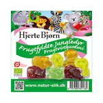 Hjerte Bjørn Frugtfyldte Jungledyr Økologisk | 80 gr