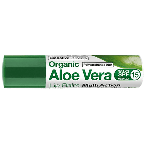 Dr. Organic Lipbalm Aloe Vera | 5 ml fra Dr. Organic på Mecindo.dk