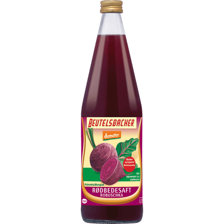 Beutelsbacher Rødbedesaft Mælkesyregæret Økologisk Demeter | 750 ml.