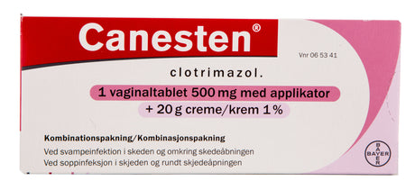 Canesten Kombinationspakke fra Canesten på Mecindo.dk