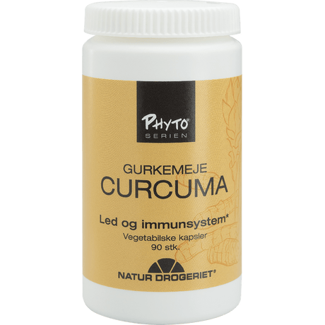 Natur-Drogeriet Curcuma M. Gurkemeje 495 Mg | 90 kapsler fra Natur-Drogeriet på Mecindo.dk