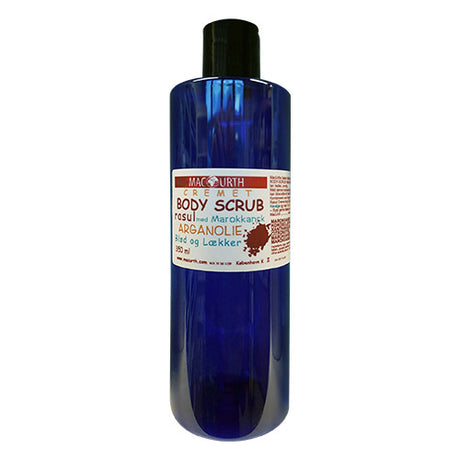 MacUrth Rasul Body Scrub M. Argan Og Appelsinolie | 350 ml fra MacUrth på Mecindo.dk