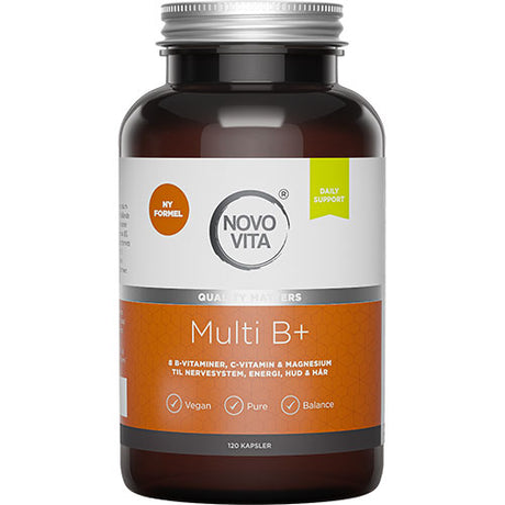 Novo Vita Multi B+ | 120 kapsler fra Novo Vita på Mecindo.dk