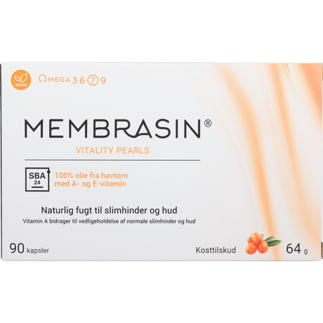 Membrasin Vitality Pearls | 90 kapsler fra Membrasin på Mecindo.dk