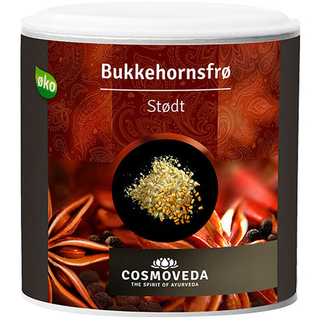 Cosmoveda Bukkehornfrø Pulver Økologisk | 90 gr fra Cosmoveda på Mecindo.dk
