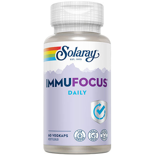 Solaray Immufocus Daily | 60 kapsler fra Solaray på Mecindo.dk