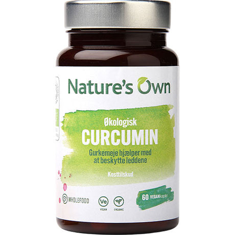 Natures Own Curcumin Ø | 60 kapsler fra Natures Own på Mecindo.dk