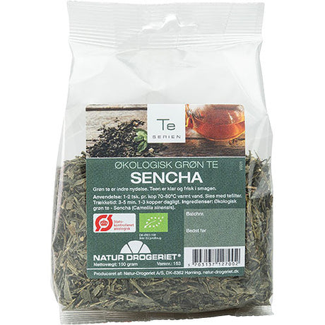 Natur-Drogeriet Grøn Sencha Te Økologisk | 100 gr fra Natur-Drogeriet på Mecindo.dk
