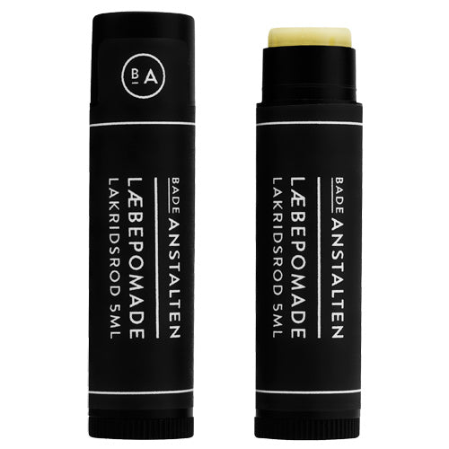 Badeanstalten Laebepomade Lakridsrod | 5 ml fra Badeanstalten på Mecindo.dk