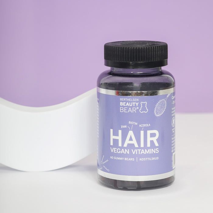 HAIR vitamins BeautyBear fra Berthelsen på Mecindo.dk