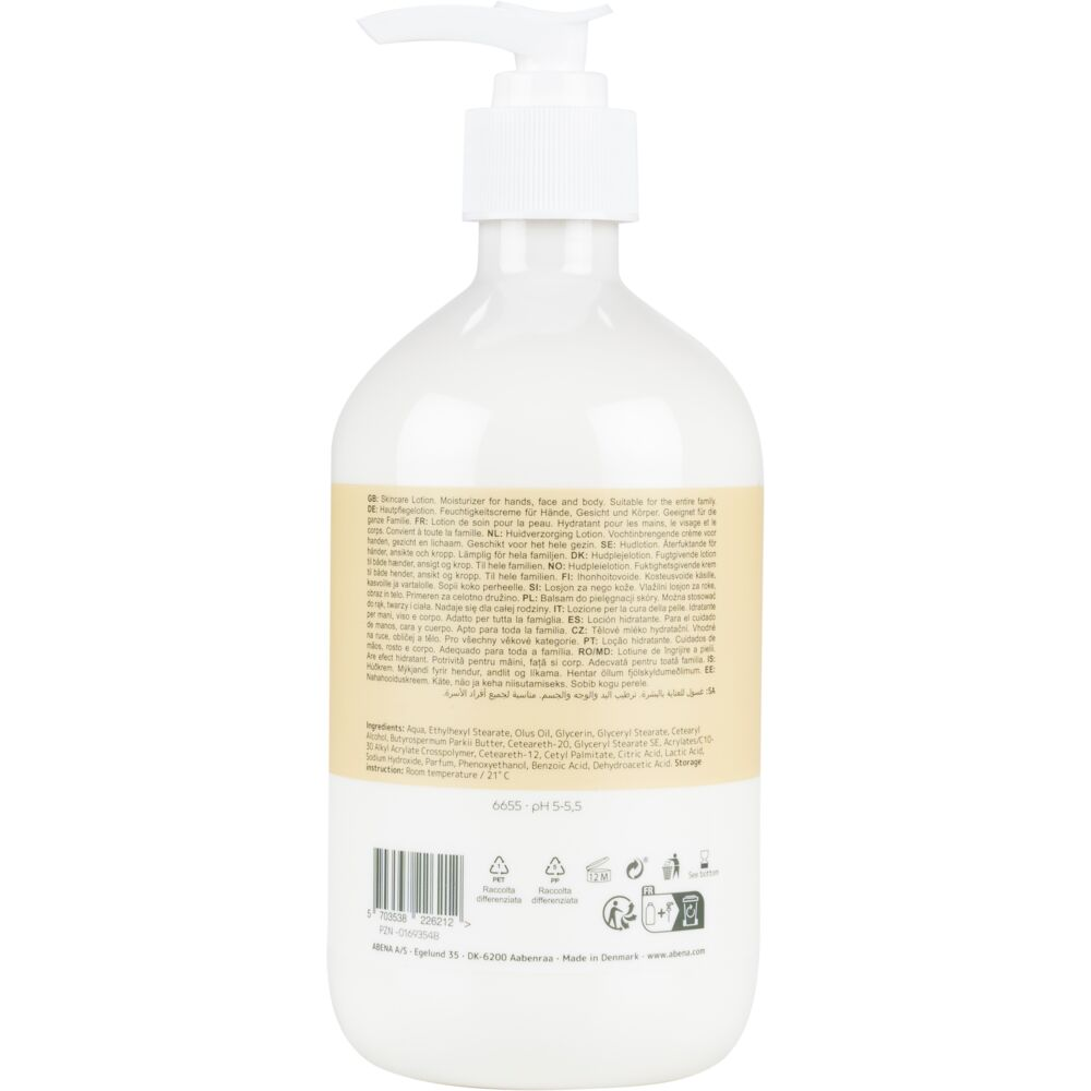 Abena Hudlotion 14% Fedt | 500 ml fra Abena på Mecindo.dk
