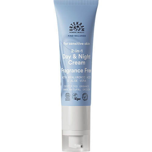 Urtekram 2-in-1 Day & Night Cream | 50 ml fra Urtekram på Mecindo.dk