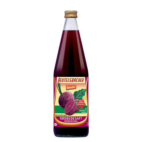 Beutelsbacher Rødbedesaft Maelkesyregaeret Ø Demeter | 750 ml fra Beutelsbacher på Mecindo.dk