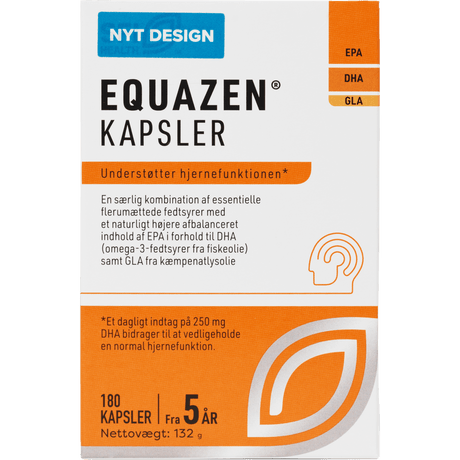 Equazen Fiskeolie | 180 kapsler fra Equazen på Mecindo.dk