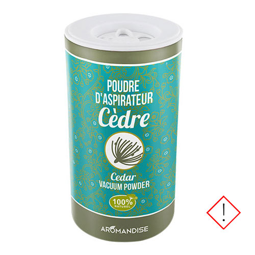 Aromandise Støvsugerpulver Cedertrae | 40 gr fra Aromandise på Mecindo.dk