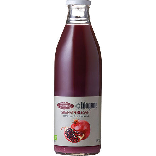 Biogan Granataeblesaft Ø | 1 ltr fra Biogan på Mecindo.dk