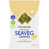 Clearspring Tang Chips Økologisk (4 gr) | Ingefaer Seaveg Crispies fra Clearspring på Mecindo.dk