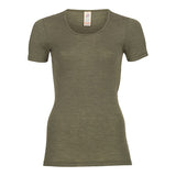 Engel Natur T-shirt Olive | Str. 42/44 fra Engel Natur på Mecindo.dk