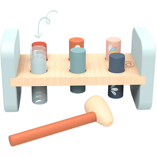 Speed Monkey Hammer Bench, 1-3 år fra Speedy Monkey på Mecindo.dk