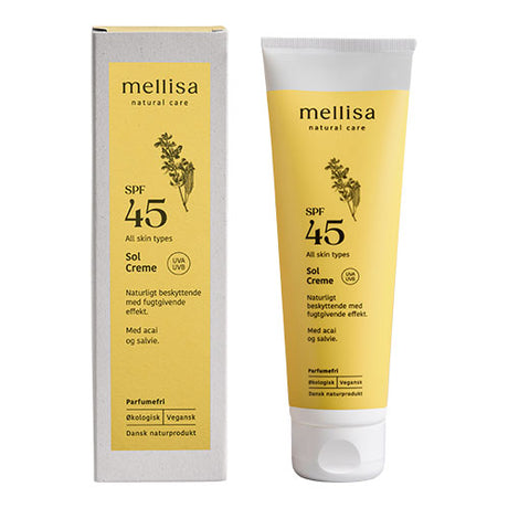 Mellisa Solcreme Spf 45 | 150 ml fra Mellisa på Mecindo.dk