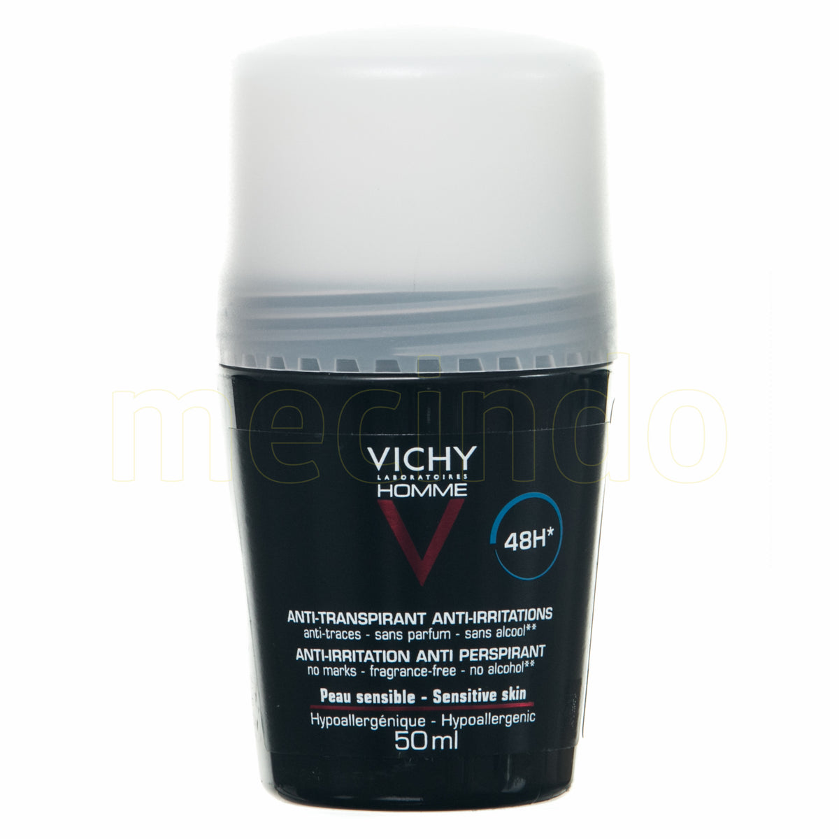 Vichy Homme Deo Roll-on u/Parfume fra Vichy på Mecindo.dk
