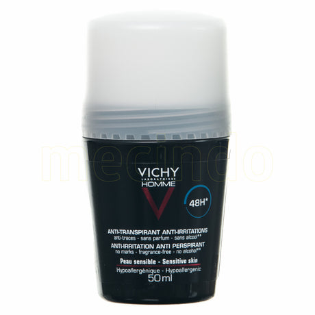Vichy Homme Deo Roll-on u/Parfume fra Vichy på Mecindo.dk