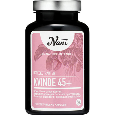 Nani Kvinde 45+ | 120 kapsler fra Nani på Mecindo.dk