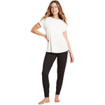 Boody Downtime Lounge Top Hvid | Str. L