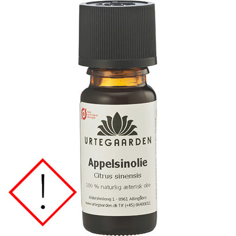 Urtegaarden Appelsinolie Ø | 10 ml fra Urtegaarden på Mecindo.dk