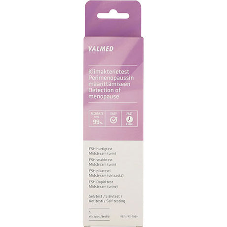 Valmed Klimakterie Test Fsh 2 Stk fra Valmed på Mecindo.dk