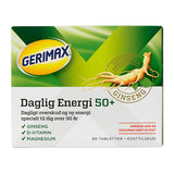 Gerimax Dalig Energi 50+ | 80 Tabl. fra Gerimax på Mecindo.dk