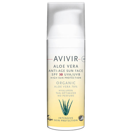 Avivir Aloe Vera Anti-age Sun Face Spf 30 | 50 ml fra Avivir på Mecindo.dk