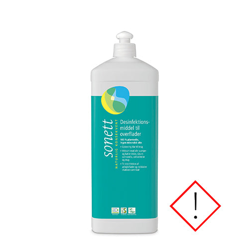 Sonett Desinfektionsmiddel | 1 ltr fra Sonett på Mecindo.dk